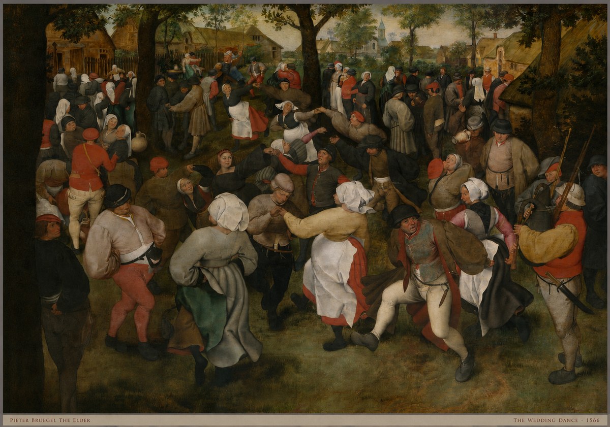 Pieter Bruegel The Wedding Dance II No5 - Juliste