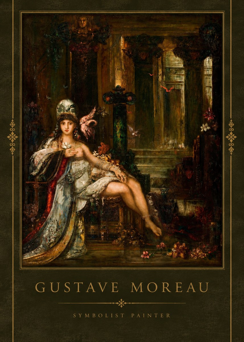 Gustave Moreau Salome III No4 - Juliste