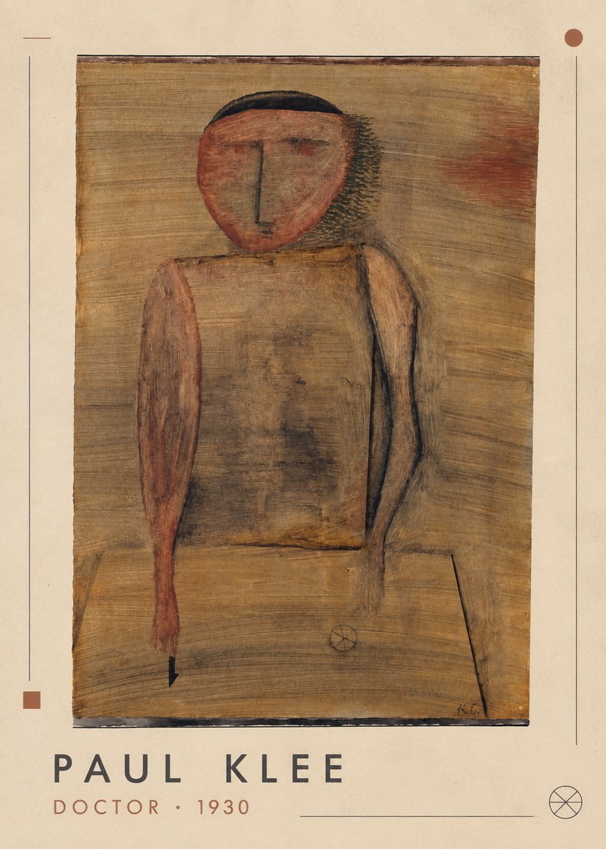 Paul Klee Doctor No3 - Juliste