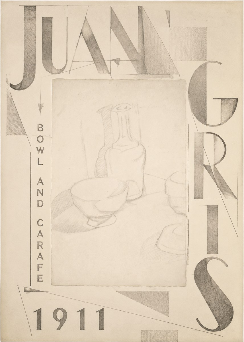 Juan Gris Bowl and Carafe No5 - Juliste