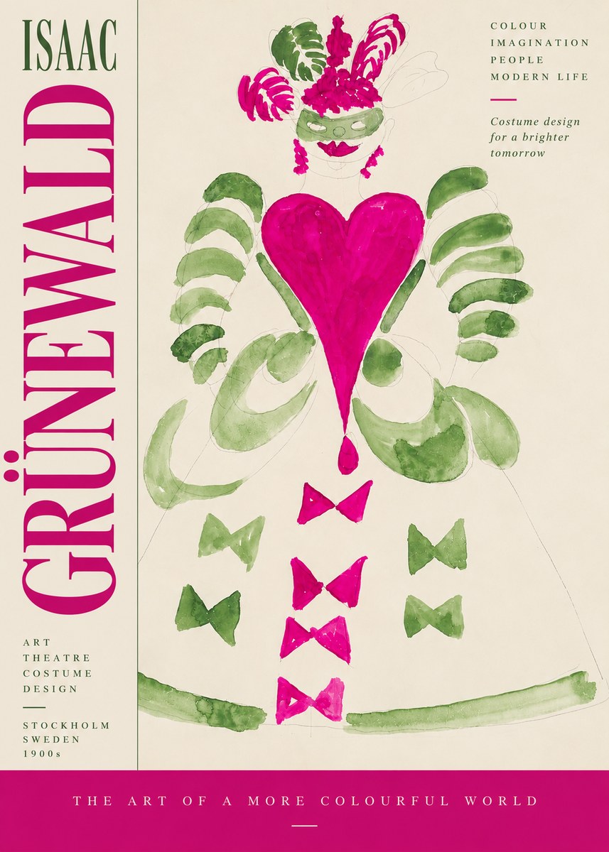 Isaac Grünewald Costume Design XVI No3 - Juliste