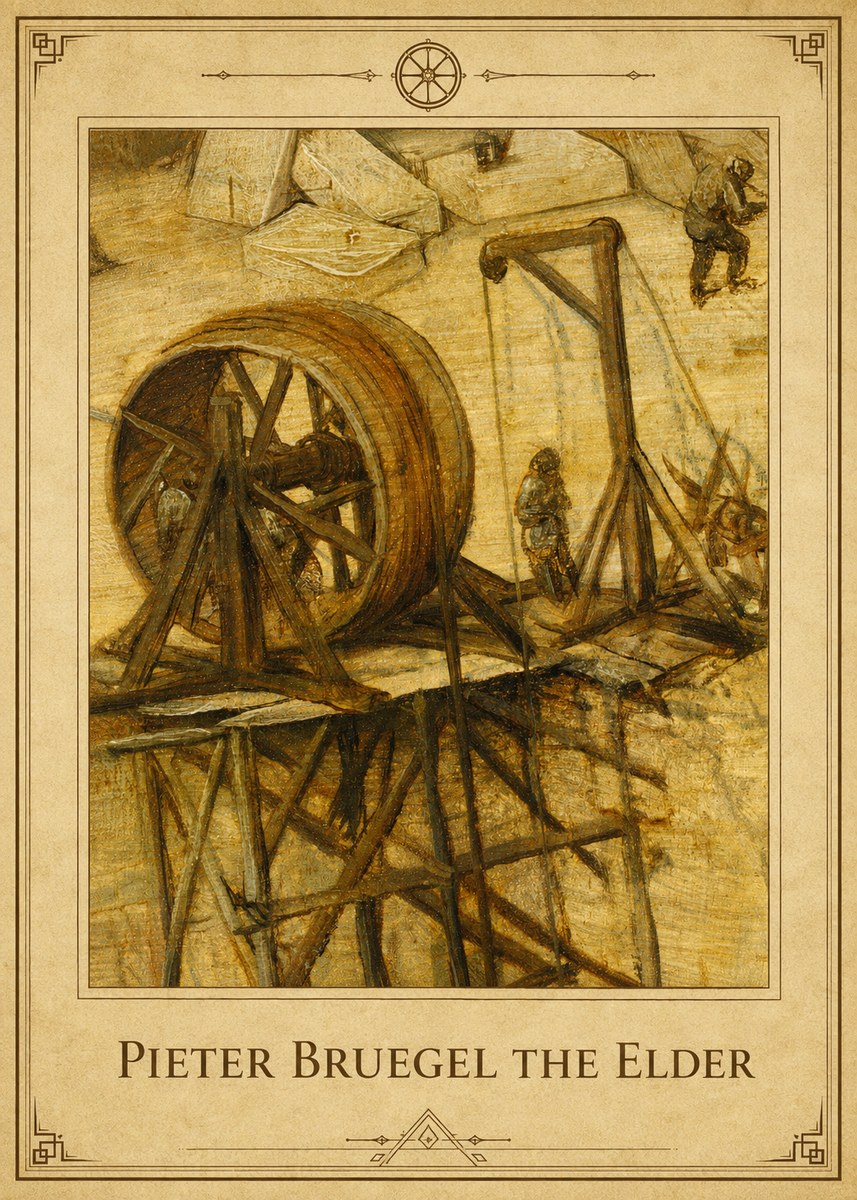 Pieter Bruegel The Tower of Babel XX No1 - Juliste