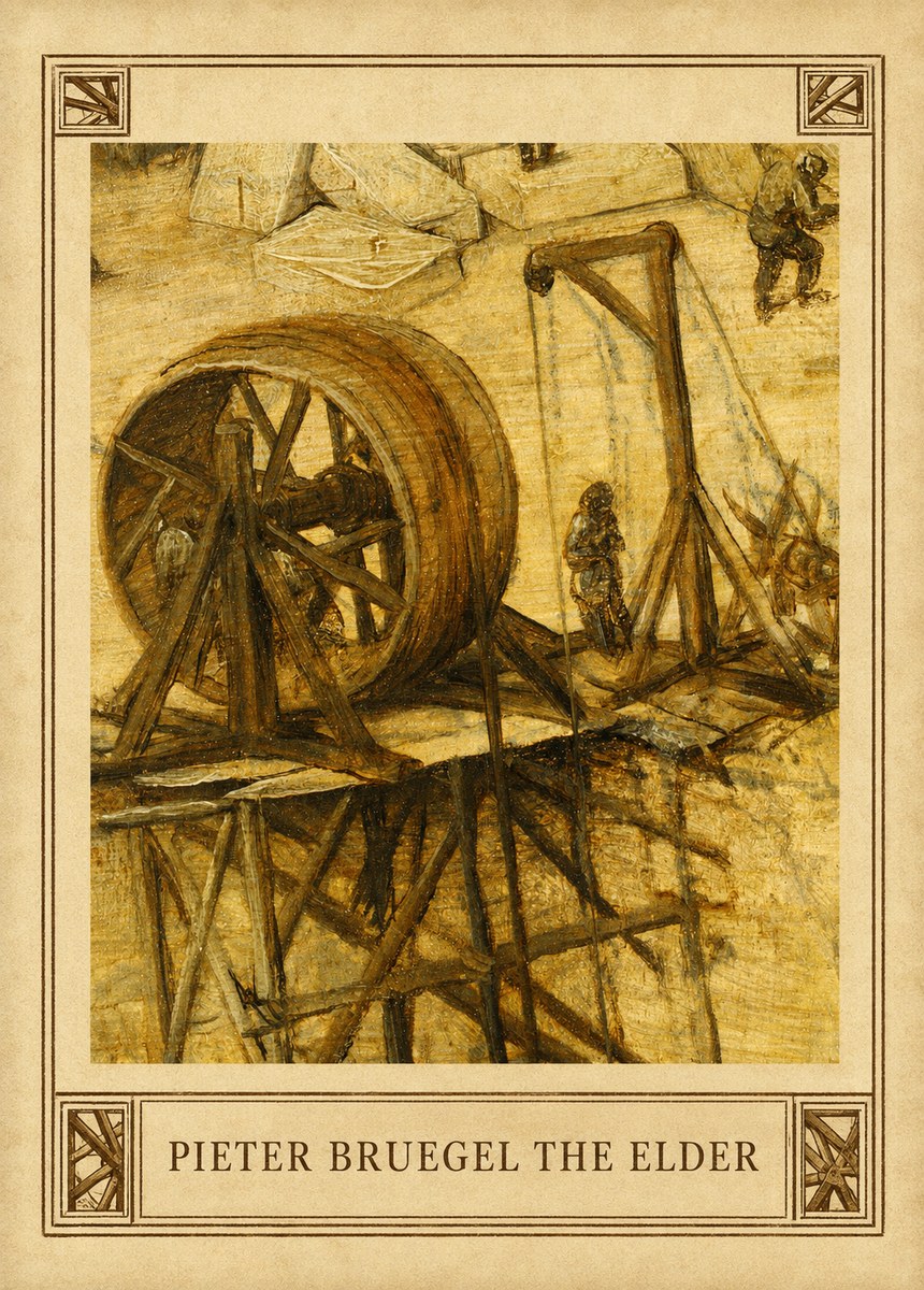 Pieter Bruegel The Tower of Babel XX No3 - Juliste
