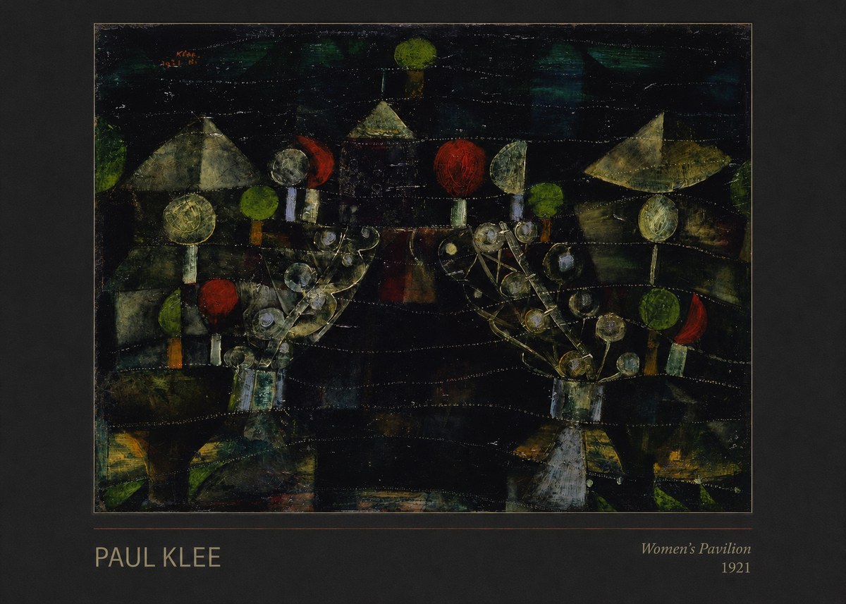Paul Klee Women's Pavilion No5 - Juliste