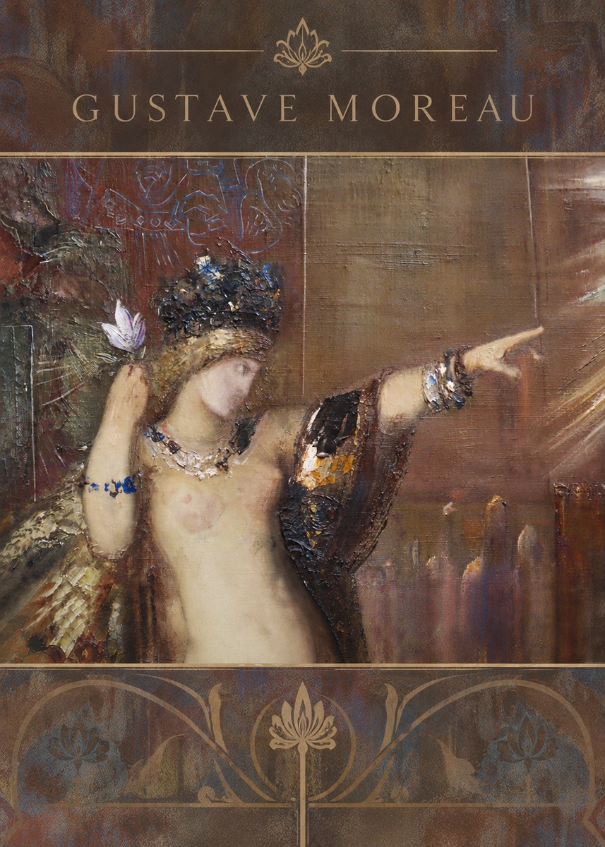 Gustave Moreau Salome IV No6 - Juliste